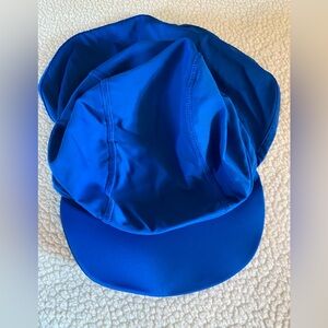 Large Hanna Anderson swim hat blue excellent condition